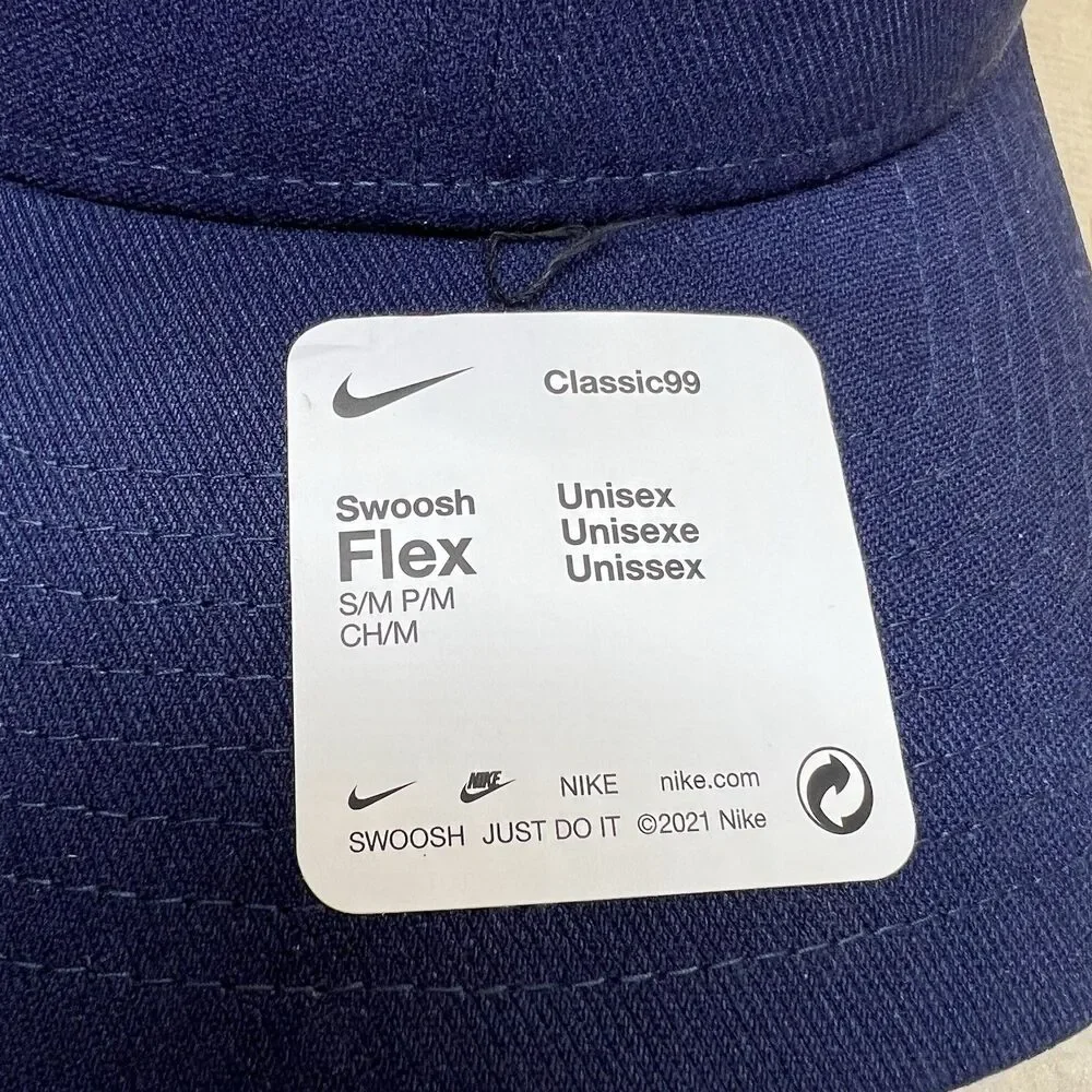 NEW S/M UTEP Miners Nike Classic99 Flex Fit Fitted Cap Hat Blue